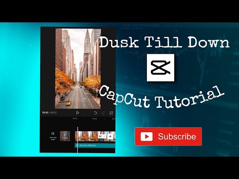 Dusk till dawn- Capcut tutorial | Capcut Animation