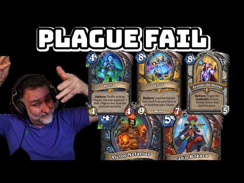 Plague Backfires HARD vs Druid Hearthstone Wild