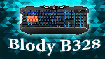Новая версия 2020 клавиатура bloody B328. Краткий отзыв!!!