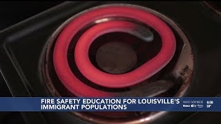 Fire leaders increase fire safety education for Louisville immigrant population