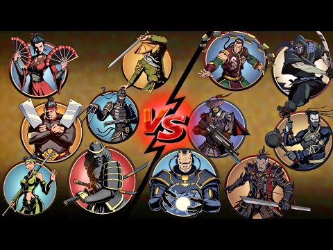 Shadow Fight 2 All Bosses Vs Titan And Bodyguards