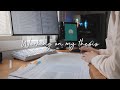 Study with me | Working on my thesis | Relaxing BGM