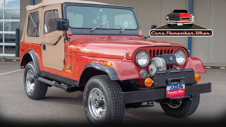 Survivor One Family Owned 1979 Jeep CJ7 FOR SALE 304 V8 Engine
