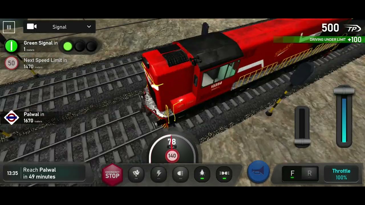 Indian Train Simulator Gameplay Video 💥 Journey To New Delhi 🚂 