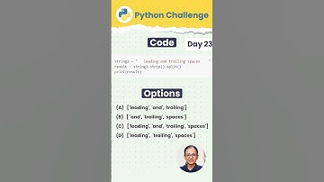 How to Use strip() and split() in Python| Python Challenge Day 23