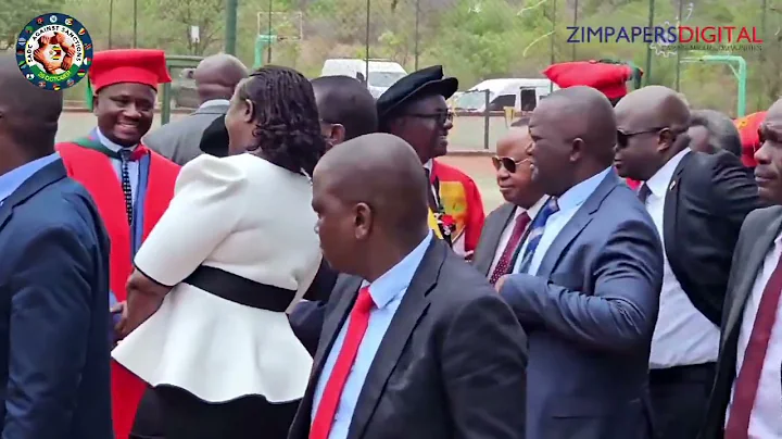 Chancellor of all State Universities President Mnangagwa has arrived at Great Zimbabwe University