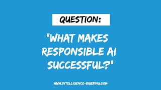 What Makes Responsible AI Successful? (Guest: Elizabeth Adams)
