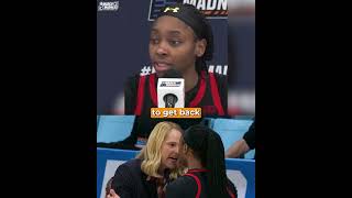 'I love to be coached hard.' 🗣 Oluchi Okananwa on intense moment with Brenda Frese #shorts
