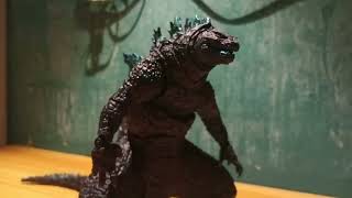 Godzilla stop motion test (for new project)