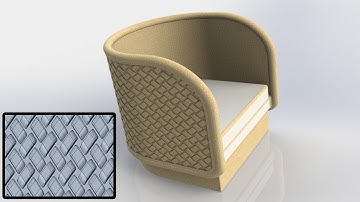 Creo Parametric: Sofa chair