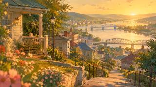 Deep Focus Scene ☕ Cozy Relax | Chattanooga Sunset Hills & Dreamy Americana screenshot 4