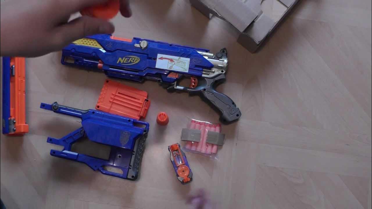NERF Longstrike CS-6 Unboxing and Review - YouTube