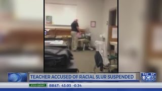 Apex teacher suspended after video shows him comparing student to slave