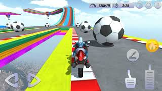 Super Heroes Bike Stunts Game - Mega Ramp Bike Stunts GamePlay Part 2 screenshot 1