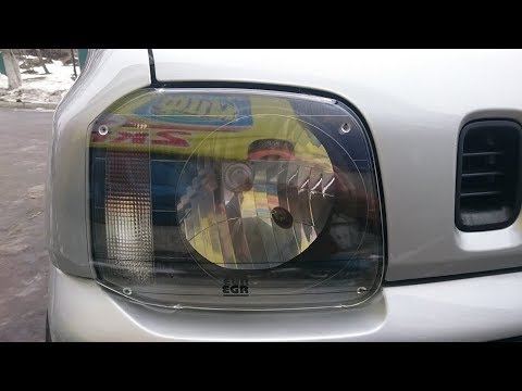 Защита головных фар Suzuki Jimny.
