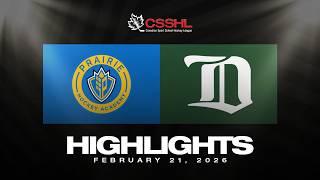 Prairie Hockey Academy vs Delta Hockey Academy U18 Prep 2/21 | CSSHL Highlights