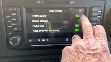 Traffic News Off - Scania Infotainment System