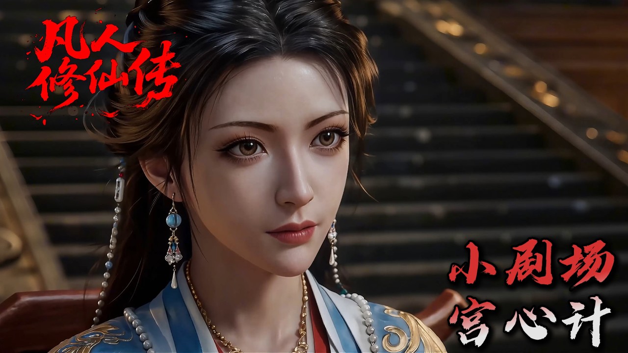 Mortal Cultivating Immortality 《凡人修仙传》小剧场：宫心计，南宫婉，柳玉和宋玉。seedance2.0制作！ #搞笑动画 #凡人修仙传 #韩老魔  #国漫