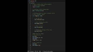 how to draw a Panda using python turtle #pythonturtle #panda  #howtodraw