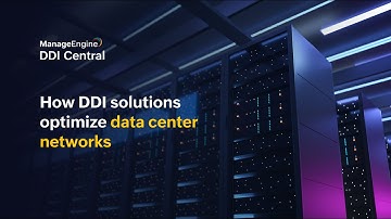 How DDI solutions optimize data center networks