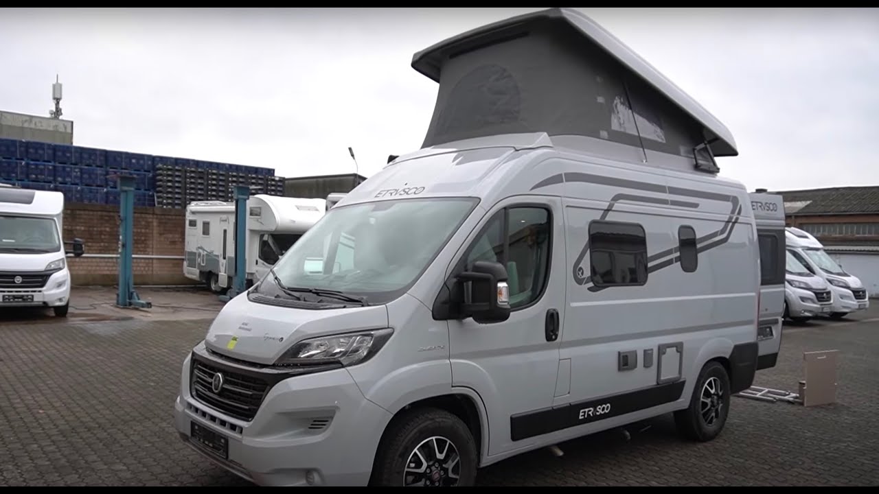 Etrusco Campervan 540 Kastenwagen 21 Wohnmobil Mit Aufstelldach Youtube