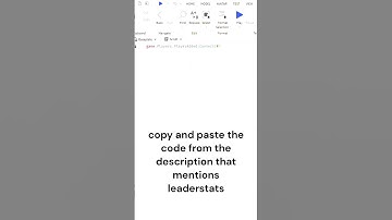 How to make leaderstats in ROBLOX studio