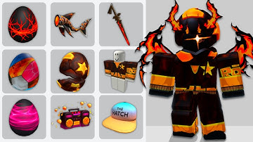 GET 100 FREE ROBLOX ITEMS & ALL EGGS LOCATIONS (100% HATCH COMPLETE) 2025