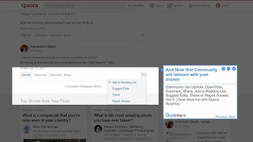 How do you answer a question on Quora @Quora
