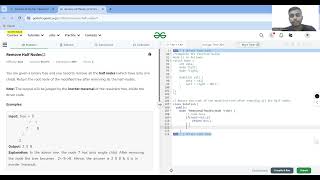 Problem of day gfg | Remove Half Nodes | Solve Problem | very easy solution 💪💪🔥🔥