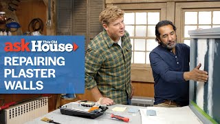 How to Repair Cracks in Plaster Walls | Ask This Old House