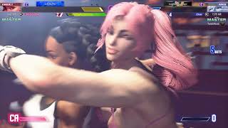 SF6 MODS - BlackScythe (Kimberly Tifa) vs iDom (Manon Nami) Street Fighter 6