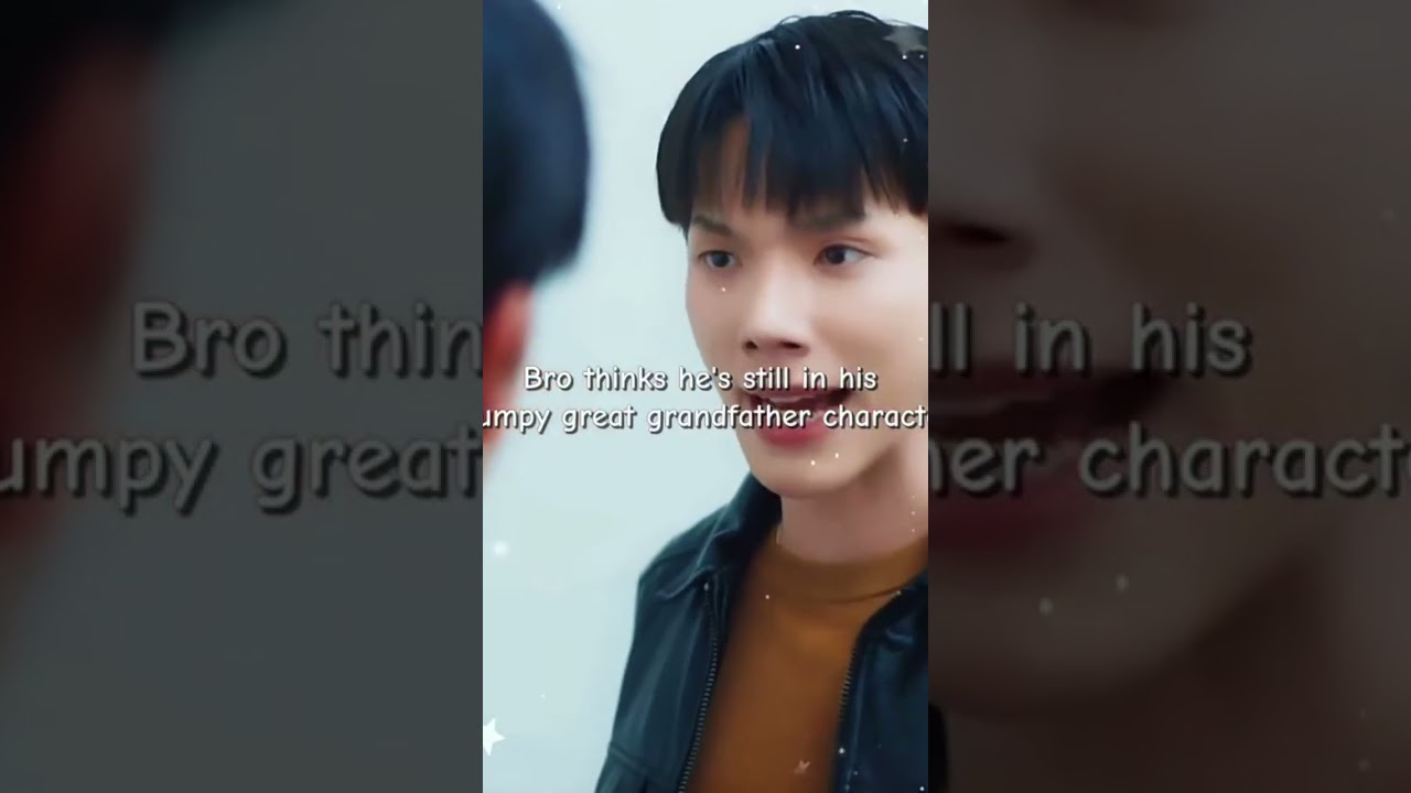 He still thinks he is the grumpy grandfather character 🤭 