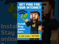 I Got Paid Just for Using My Internet?! (Honeygain App)