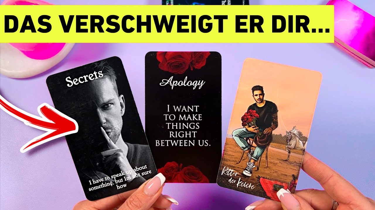 ENTSCHULDIGUNG 😳 Jemand BEREUT nun sein Verhalten und hat dir etwas WICHTIGES VERSCHWIEGEN... Tarot