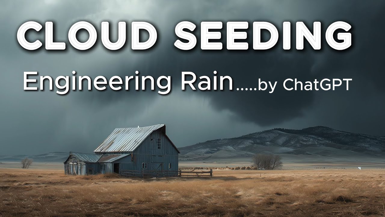 Cloud Seeding Engineering Rain documentary (AI generated)