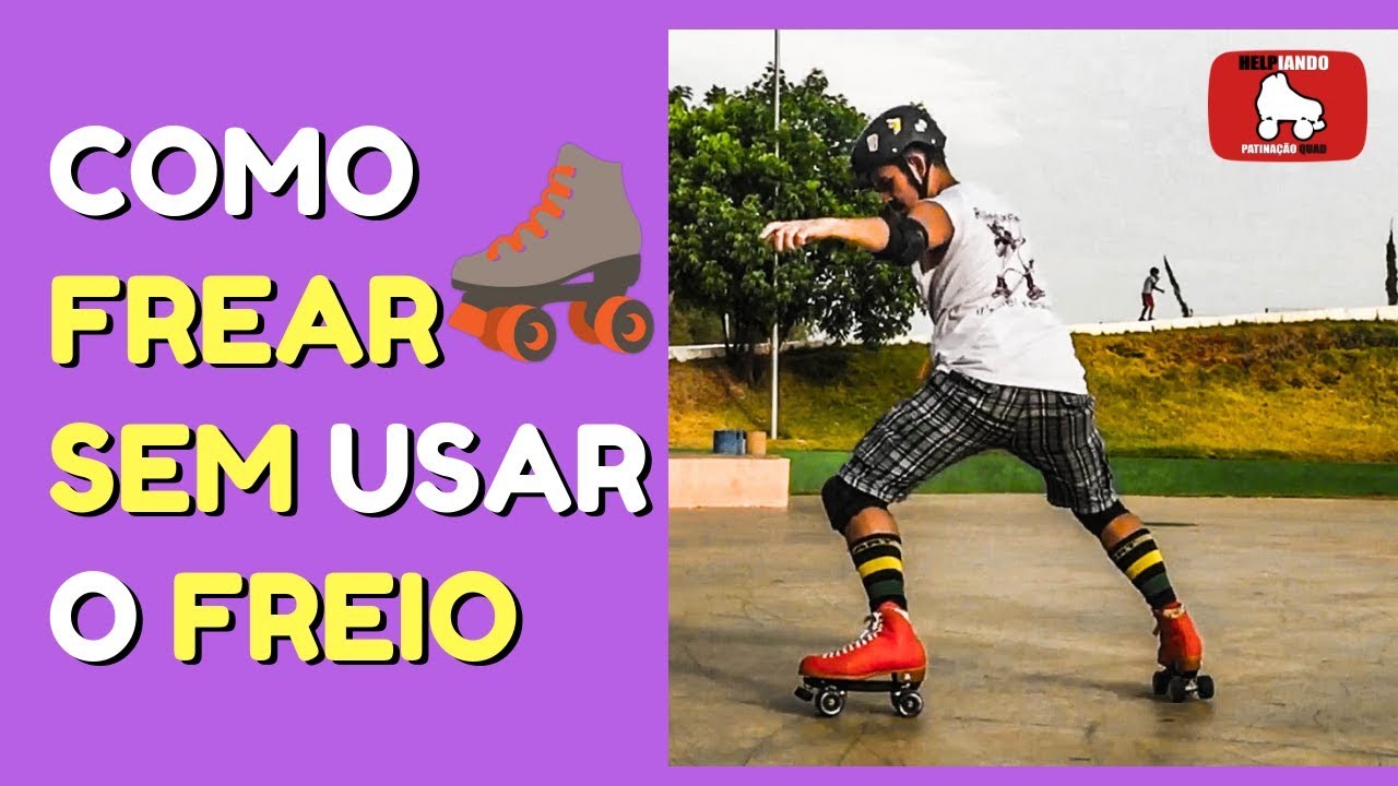 COMO PARAR SEM USAR O FREIO - DICA PARA INICIANTES DE PATINS QUAD