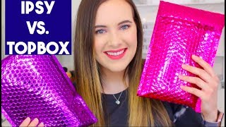 Ipsy vs. Topbox - MARCH 2018 | makingupashlee