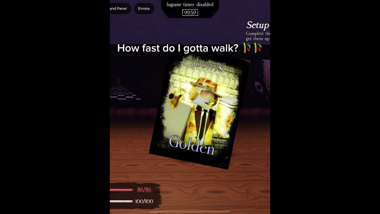 How fast do I gotta walk? 🎋🎋 