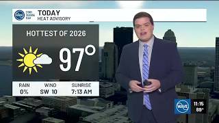 Carson Meredith's Tuesday Midday Forecast