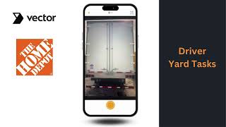 Driver tasks on delivery at Home Depot RDC