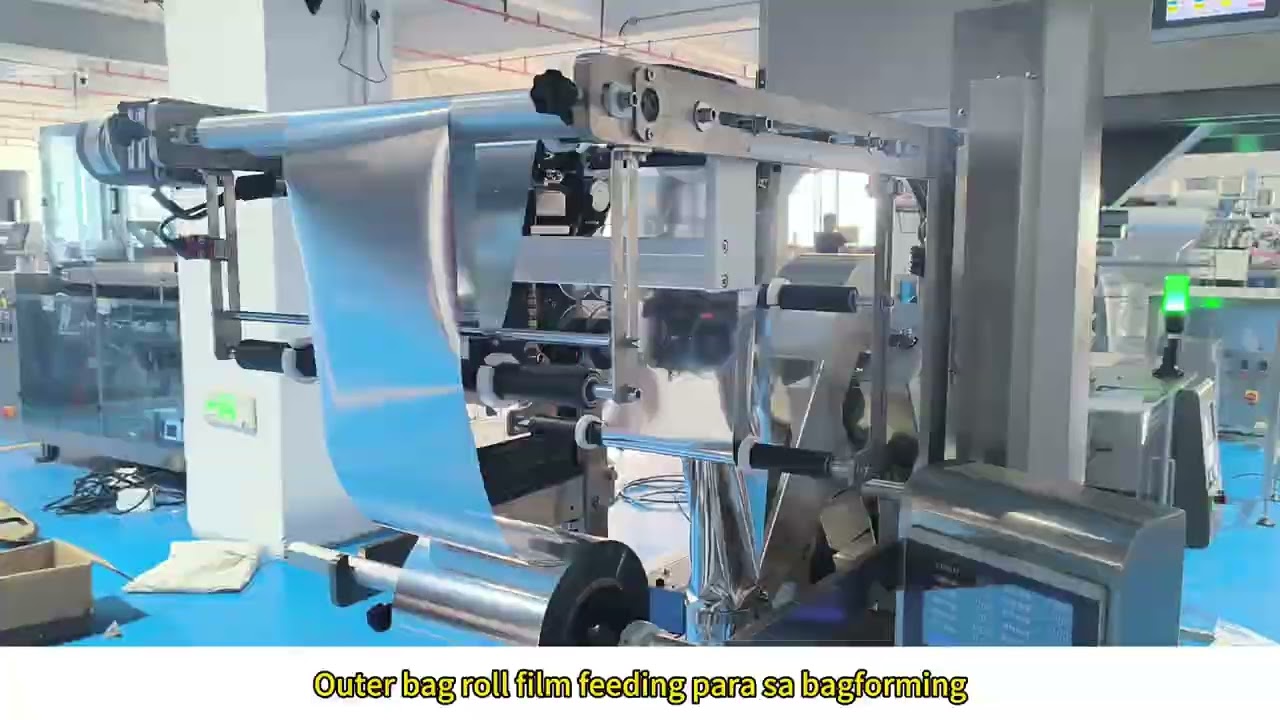 Makinang pang-empake ng tea bag na piramide