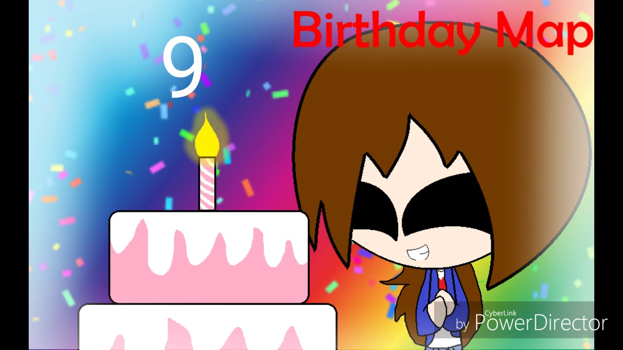Birthday Map-OPEN