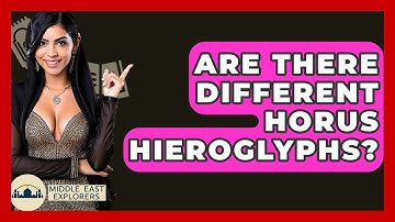 Are There Different Horus Hieroglyphs? - Middle East Explorers