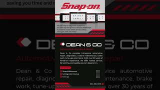 Dean &amp; Co Snap-On Diagnostics