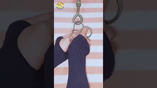 Knot rope tip diy at home 💡 Strong knot for rope holding