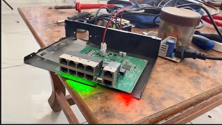 How to repair POE SWITCH