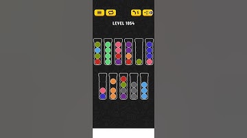 Ball sort level 1054