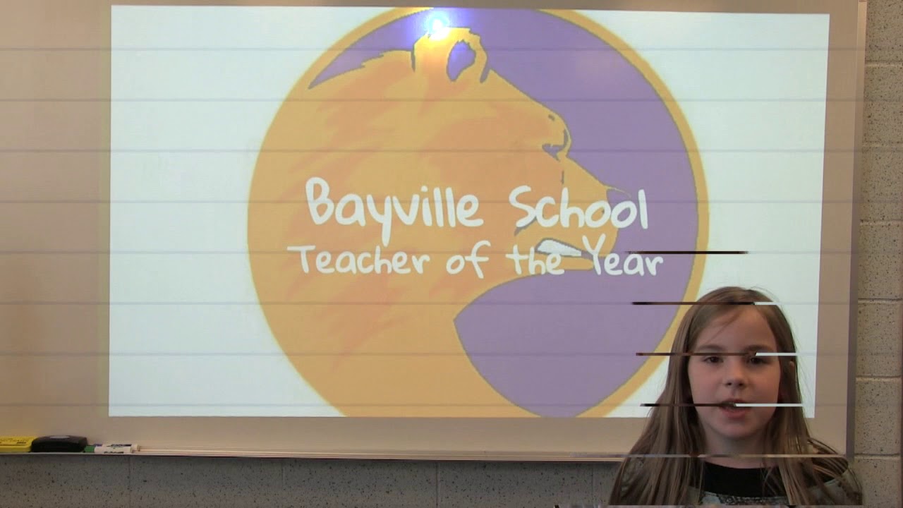 2017 Bayville School Teacher of the Year Mrs McKenna YouTube