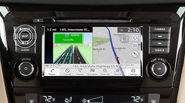 2019 Nissan Rogue HEV - Route Guidance (if so equipped)