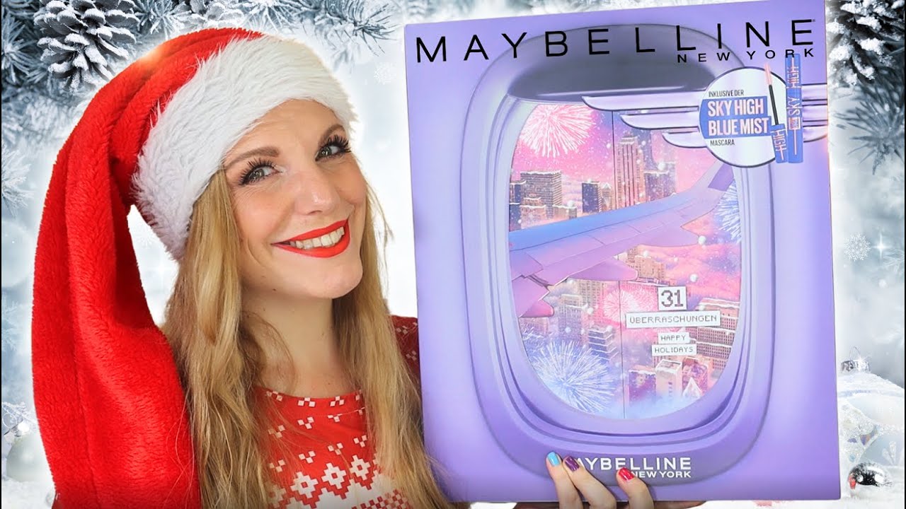 SCHADE! Maybelline 31 Tage Adventskalender 2024 Inhalt